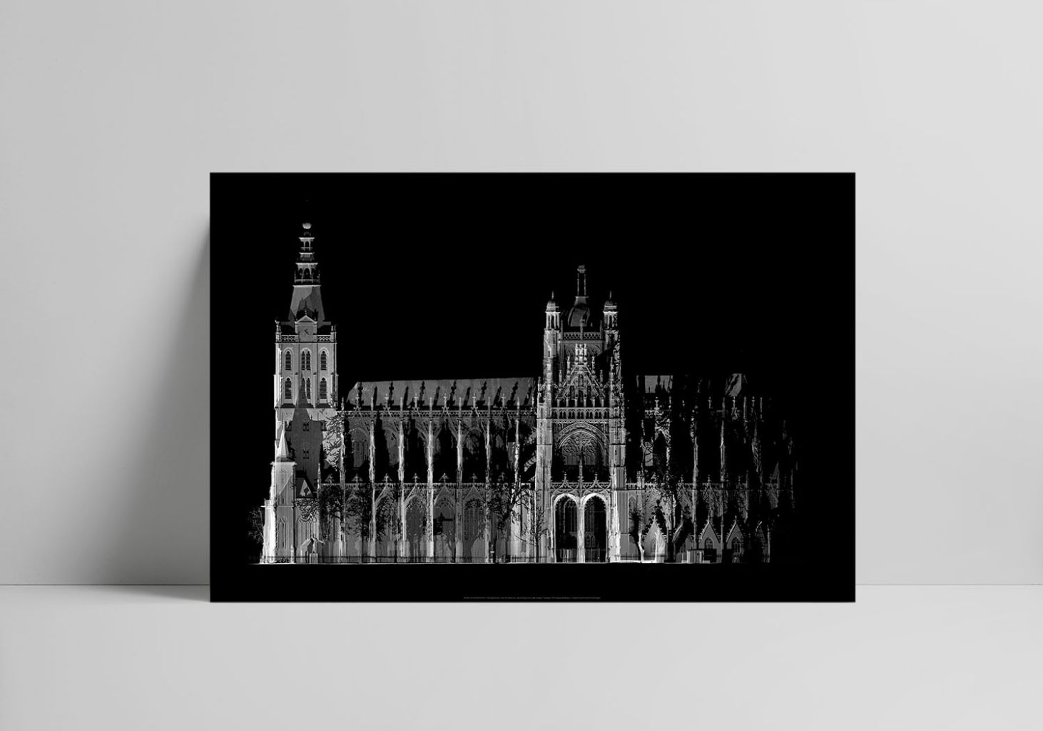 3D laserscan van de Sint-Janskathedraal in Den Bosch