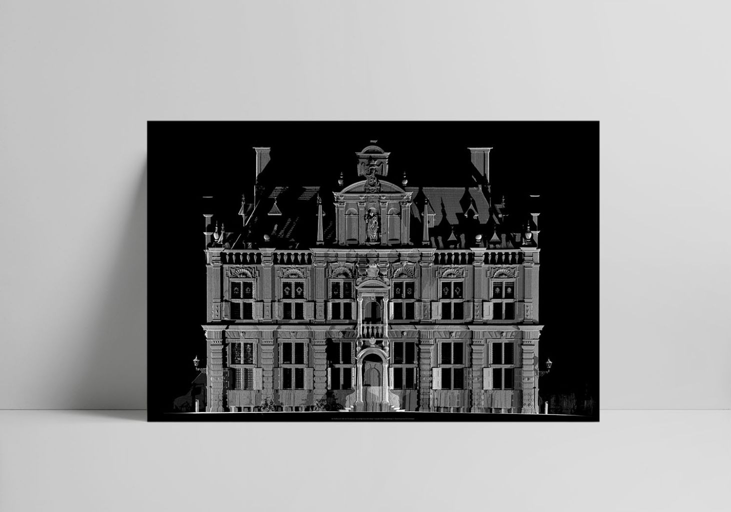 3D Laserscan van het Stadhuis in Delft